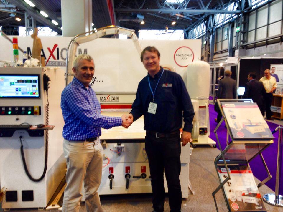 Harlequin Group once again chose Maxicam CNC routers!
